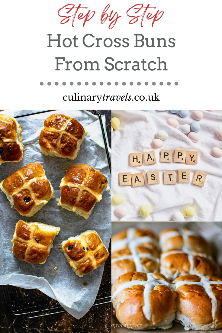 Step by step hot cross buns recipe &ndash; traditional British Easter spiced fruit buns